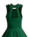 BeryLove Women's Vintage 50s Polka Dot Bowknot Retro Swing Cocktail Party Dress