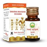 Basic Ayurveda Swarna Makshik Bhasma (10g) by Exportmall