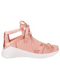 Puma - Cuerda de herradura para mujer, satén, en punta, deportiva y zapatillas color rosa