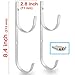 Aluminum Pool Pole Hanger Brackets Set - by Spa'NPool - Made From Strong, Rustproof material - Easy To Mount With Included Screws