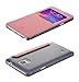 Baseus Galaxy Note 4 Case, [Aerb Primary Series] Big Window View Flip Cover Folio Case for Samsung Galaxy Note 4 5.7