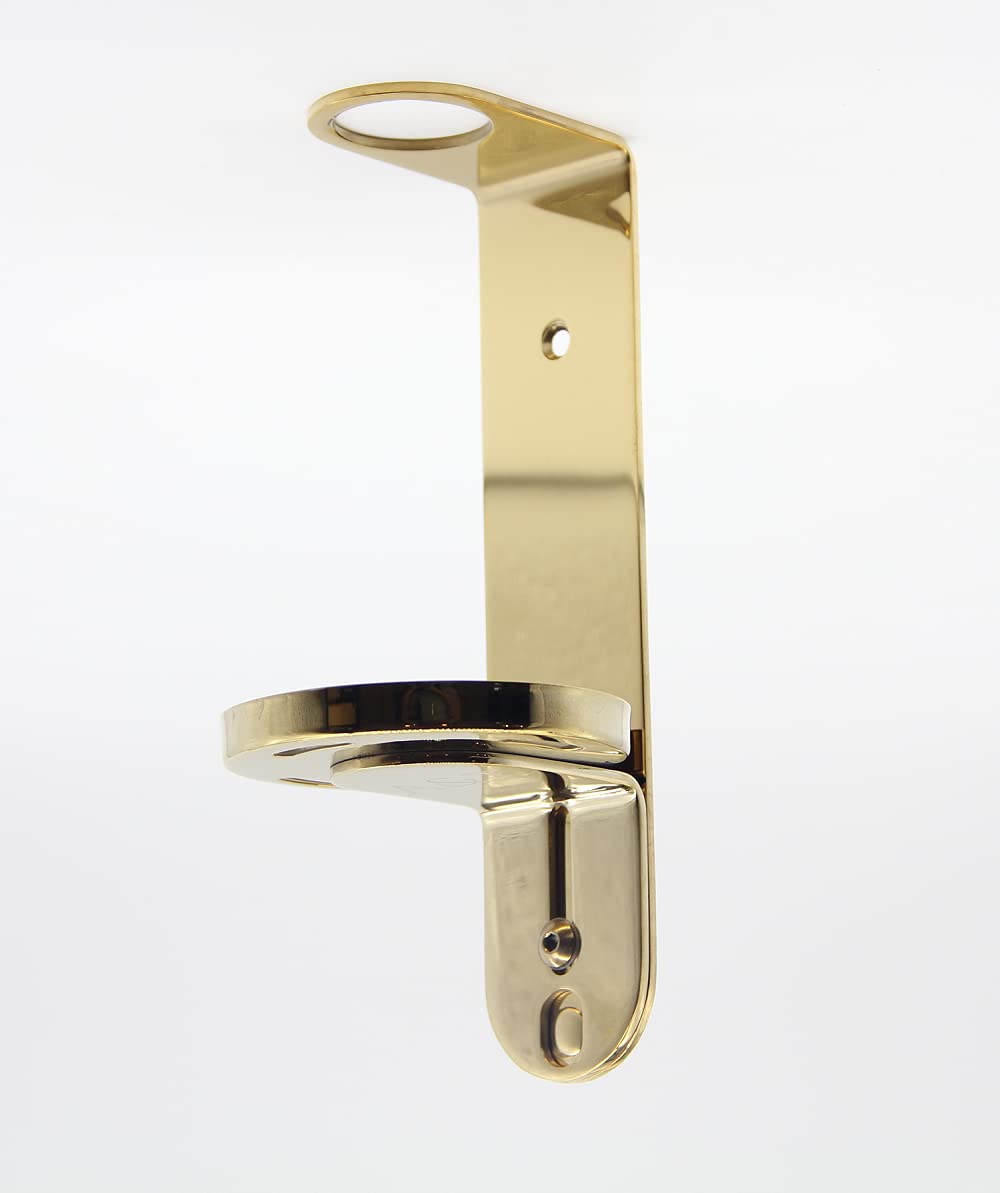 A&T WALL MOUNT 500ML SINGLE DISPENSER GOLD CHROME HOLDER