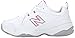 New Balance Women's WX608v4 Training Shoe, White/Pink, 8 B US