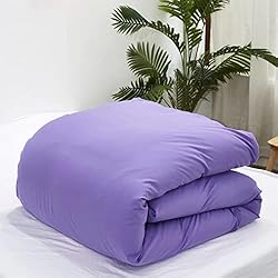Houseri Purple Comforter Set King Lavender Bedding