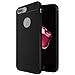 iPhone 7 Case, CC Kimico Soft Slim Fit Thin Resilient Anti Skid Shockproof Protection Defense Shield Shock Absorption and Carbon Fiber Design Cover for Apple iPhone 7 (black)