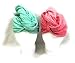 Turbie Twist Super Absorbent Cotton Hair Towel Wrap - Hands Free Hair Drying Towel - 4 Pack (Hearts)