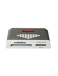 Lector de soporte de alta velocidad Kingston Digital USB 3.0 (FCR-HS4)