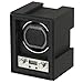 Wolf Designs Module 4.1 Single Watch Winder with Cover, Black