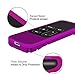 Fintie Protective Case for Apple TV 4K/ HD Siri Remote (1st Gen) - Honey Comb Lightweight Anti Slip Shockproof Silicone Cover for Apple TV 4K 5th 4th Gen Siri Remote Controller, Purple