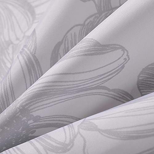 GONOVE Shower Curtain for Bathroom 200 x 200 cm Anti-Mould Mildew Resistant Waterproof Polyester Fabric Butterfly Shower Curtain Liner Bath Curtain with Hooks - Image 4