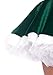 Leg Avenue Women's 2 Piece Mrs Claus Costume Set-Velvet Hooded Dress with Belt for Christmas, Green, X-Large