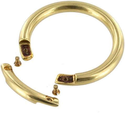 ORS24 1 1/2" Natural Brass, O-Ring, Opens with Screws, Solid Brass-LL