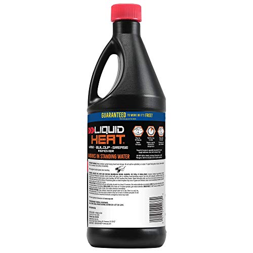 Zep Liquid Heat Drain Opener 33.8 Ounce ECZULH342 (Pack of 2