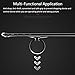 HaloVa Phone Ring Holder, 360° Rotation Cellphone Metal Stand Finger Grip Kickstand, Universal Anti-Drop Ring Grip Stand for iPhone, iPad, Samsung HTC Nokia Smartphones, Tablet, Black