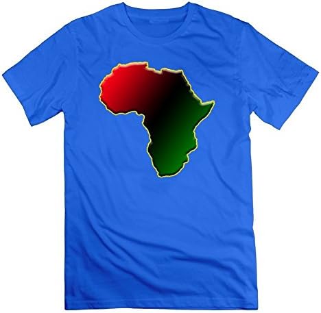 Custom-made I African Cotton Men Chic Small Shirts Blue
