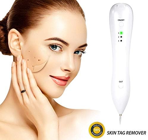 DIOVERDE Skin Tag Repair Kit Multi Speed Adjustable Freckle & Tattoo Beauty Equipment Home USB Charging