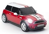 Click Car Mini Cooper S Wireless Optical Mouse (Chili Red)