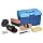 Set De Toilettage Cheval Kerbl Bleu - 7 Pièces - Étrille, Brosses, Cure-pieds