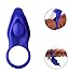 Rabbit Vibrating Penis Ring Set (3 pack) from Blue Lolly, Dual Pleasure Waterproof Medical Grade Silicone Cockring!