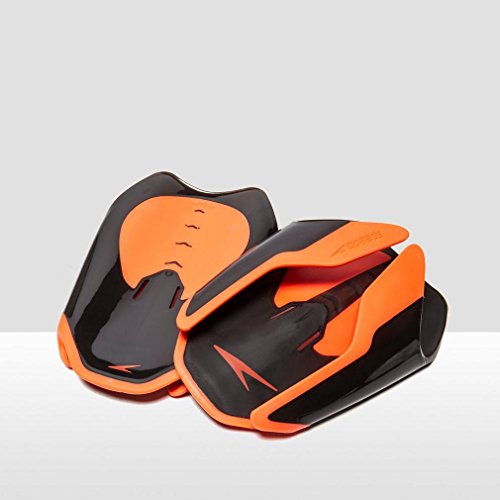 Speedo Unisex Fastskin Hand Paddle Black/Red, One Size Sporting Goods