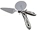 Pizza Cutter / Slicer & Pie Server Tool Kit by B of J, Professional Pizza-Server Spatula with 1mm Rust-free Thick Stainless Steel Blade Slice Deep Toppings & Crunchy Dish Pizzas.