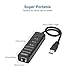 UNITEK 3-Port USB 3.0 HUB Ethernet RJ45 10/100/1000 Gigabit Network Adapter LAN Converter Compatible Apple MacBook Pro Air, Surface Pro, iMac, Chrome Book Pixel, Linux [Ethernet Port RTL8153 Chipset]