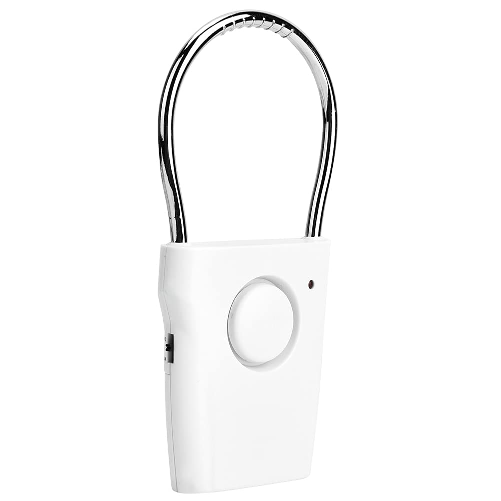 Door Handle Alarm, Door Security Alarm, 120dB Touch Sensor Door Handle Alarm Anti Theft Vibration Window Burglar Alert Home Security