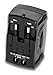 Lewis N. Clark Universal 4 in 1 Adapter Plug, Black