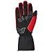 ILM Alloy Steel Motorcycle Riding Gloves Warm Waterproof Windproof for Winter Use (M, RED(Winter))