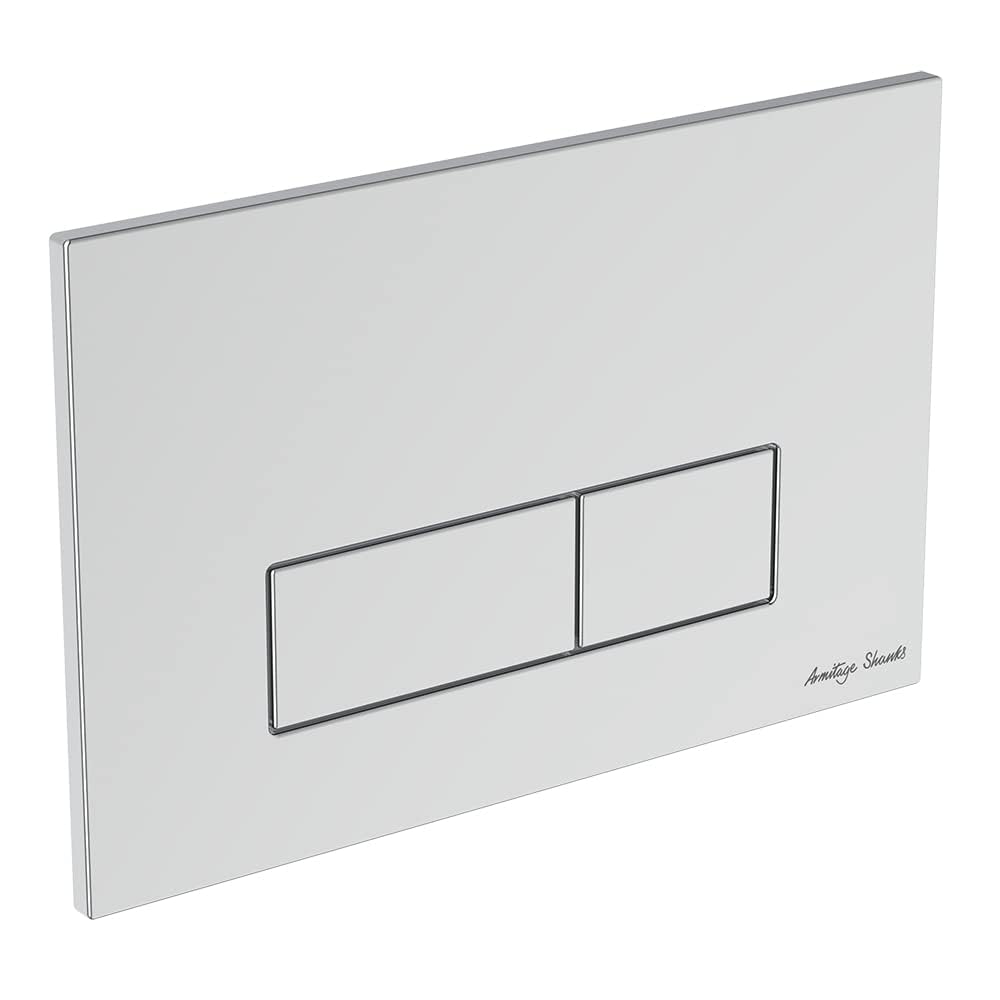 Ideal Standard S0767AA Oleas M2 Toilet Flush Plate, Chrome