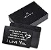 MANA'O Metal Wallet Card LOVE Note For HIM 