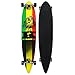 Krown Rasta City Surf Longboard Skateboard