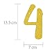 GOER cheers to 40 years and Champagne Glasses Gold Glitter Banner for 40th Birthday Party Decorations