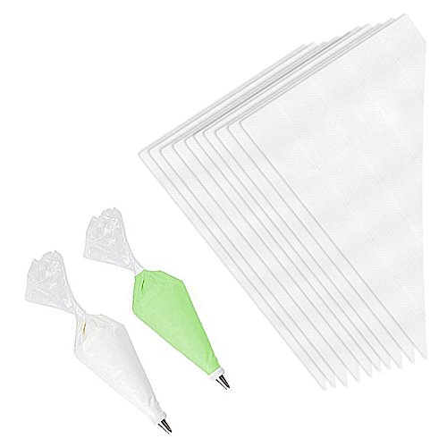 100 pcs piping bag 12 inch food grade pastry bags upgra…