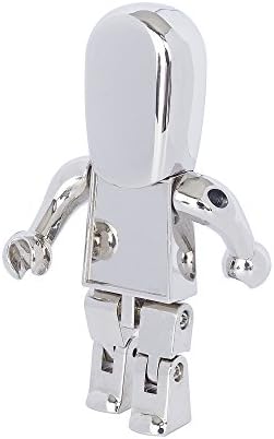 High Quality Metal Robot 16 GB USB Flash Drive（Sliver)