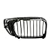 CarPartsDepot Driver Side Front Grille Grill Chrome Billet Insert Sedan Wagon 2002-2005 Compatible With BMW 3 Series BM1200128 51137042961