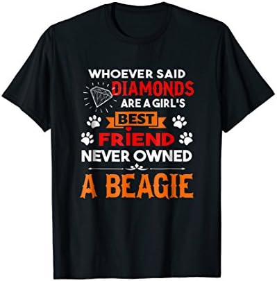 Diamonds Are A Girl's Best Friend A Beagler Shirt