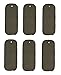 Happy Endings Stay-Dry Snap-in 5 Layer Charcoal Bamboo Insert(s) for AI2s and Diaper Covers (6 Pack)