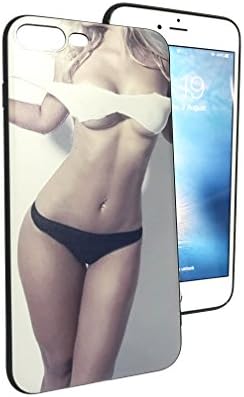 IPhone7plus Sad sexy girl with black and white background pattern Phone cover，to prevent the impact and drop damage，the perfect design case mobile protective shell
