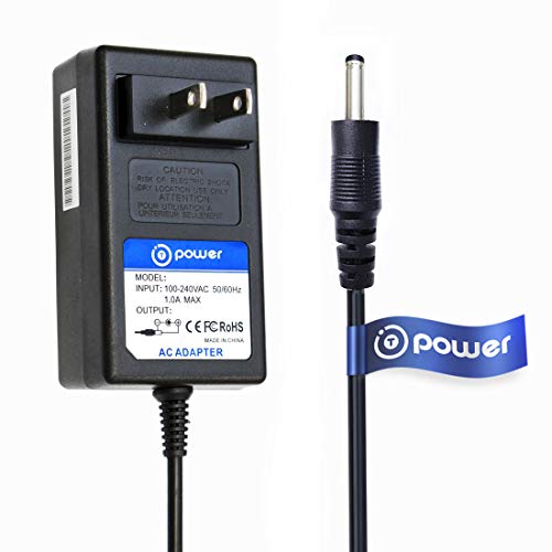 T-Power 6.6ft Long Cable Compatible with Creative Sound Blaster Roar 1 & 2 Sound Blaster Pro Portable NFC Bluetooth Wireless Speaker P,N: 51MF8170AA001 (Model: SR20 SR20A) (Black & White) Ac Adapter