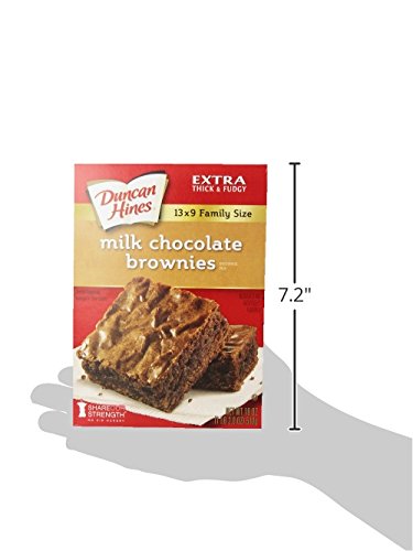 DUNCAN HINES BROWNIE MIX, MILK CHOCOLATE FLAVORED, 18 OZ.