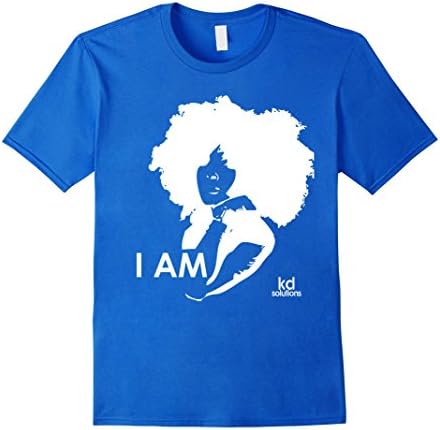 Men's KD Solutions: I Am T-Shirt (White) Large Royal Blue