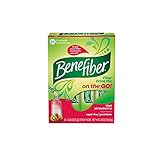 Benefiber On the Go, Kiwi-strawberry, 24 Stick Packs Per Box (4 Boxes)