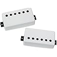 Seymour Duncan Nazgul and Sentient Set - High Output 6-String Neck and Bridge Electric Guitar Pickups for Hard Rock and Modern Metal - Frost White