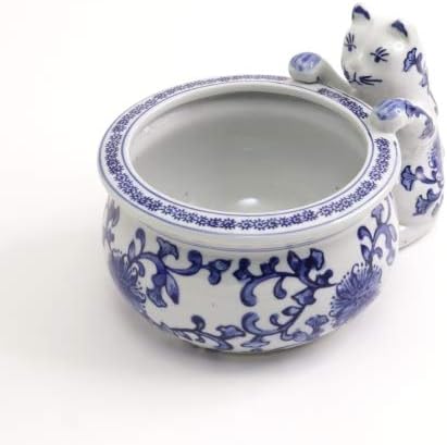 Amazon Co Jp 金魚鉢 おしゃれ 陶器 水鉢 メダカ鉢 睡蓮鉢 魚缶 和風 レトロ ネコ ビオトープ ハイドロカルチャー Diy 工具 ガーデン