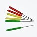 YOKIND 6Pcs Sugar Stir Needle Scriber Needle, DIY Baking Pin Whisk Stainless Steel Needle Biscuit Icing Pin, Random Color