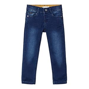 NAME IT jongens Jeans NMMTHEO DNMTOBOS 3379 SWE PANT NOOS