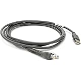 Zebra Technologies CBA-U21-S07ZAR USB Cable, Shielded Series a Connector, Straight, 7' Length