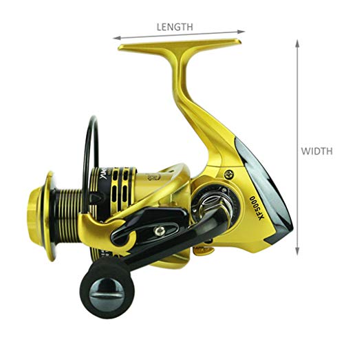 Smdoxi Lightweight Fishing Reel Wheel Aluminum Alloy Reel Outdoor Sports Accessories Fishing Equipment