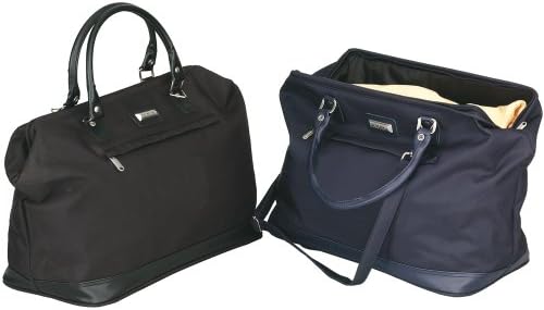 BLACK-THE INGENIOUS SATCHEL LADY TOTE DUFFEL